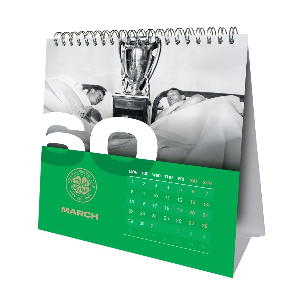 Celtic FC Desktop Calendar 2027