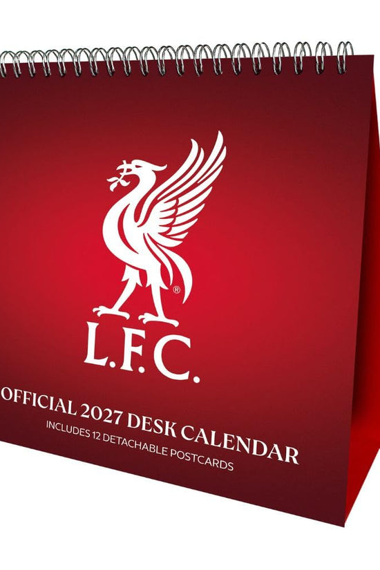 Liverpool FC Desktop Calendar 2027
