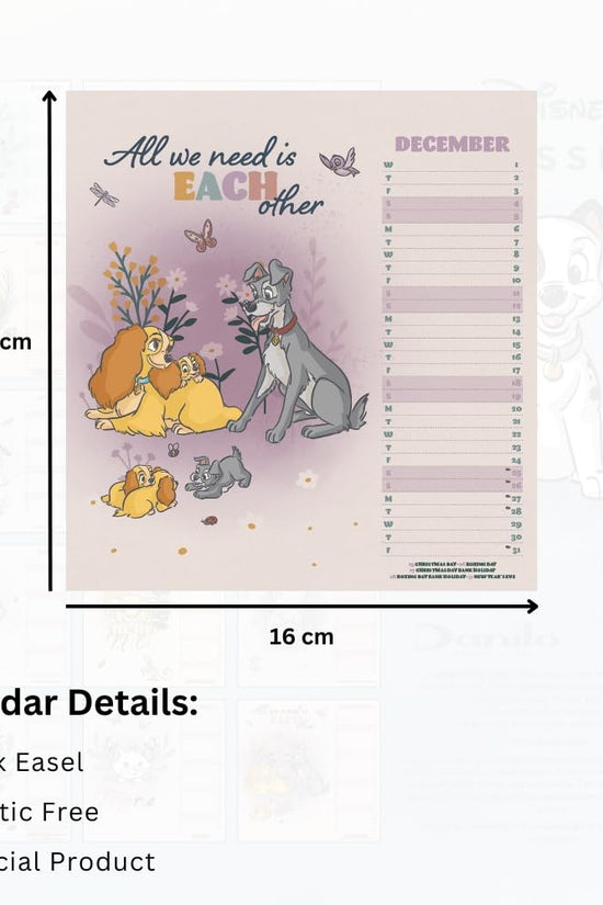 Disney Classics Desktop Calendar 2027