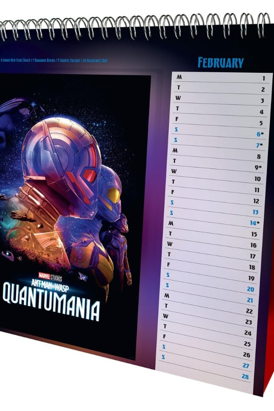 Marvel Desktop Calendar 2027