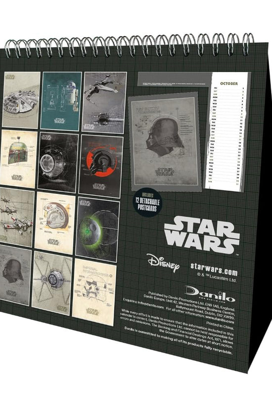 Star Wars Desktop Calendar 2027