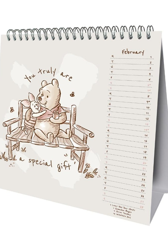 Winnie The Pooh Desktop Calendar 2027