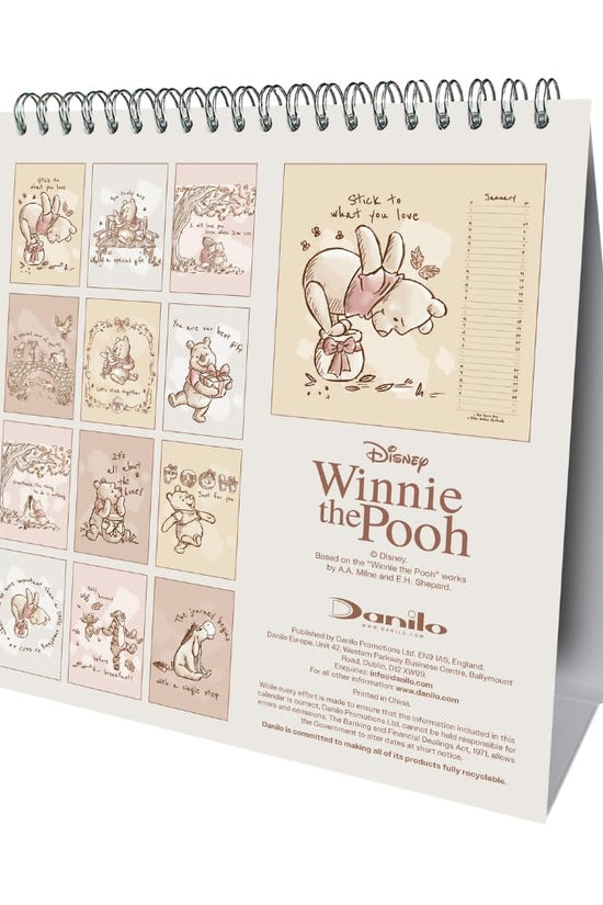 Winnie The Pooh Desktop Calendar 2027