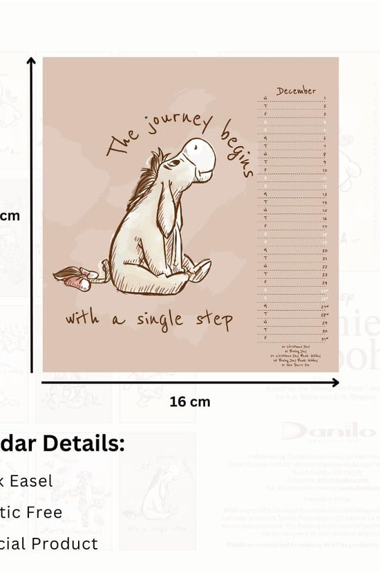 Winnie The Pooh Desktop Calendar 2027