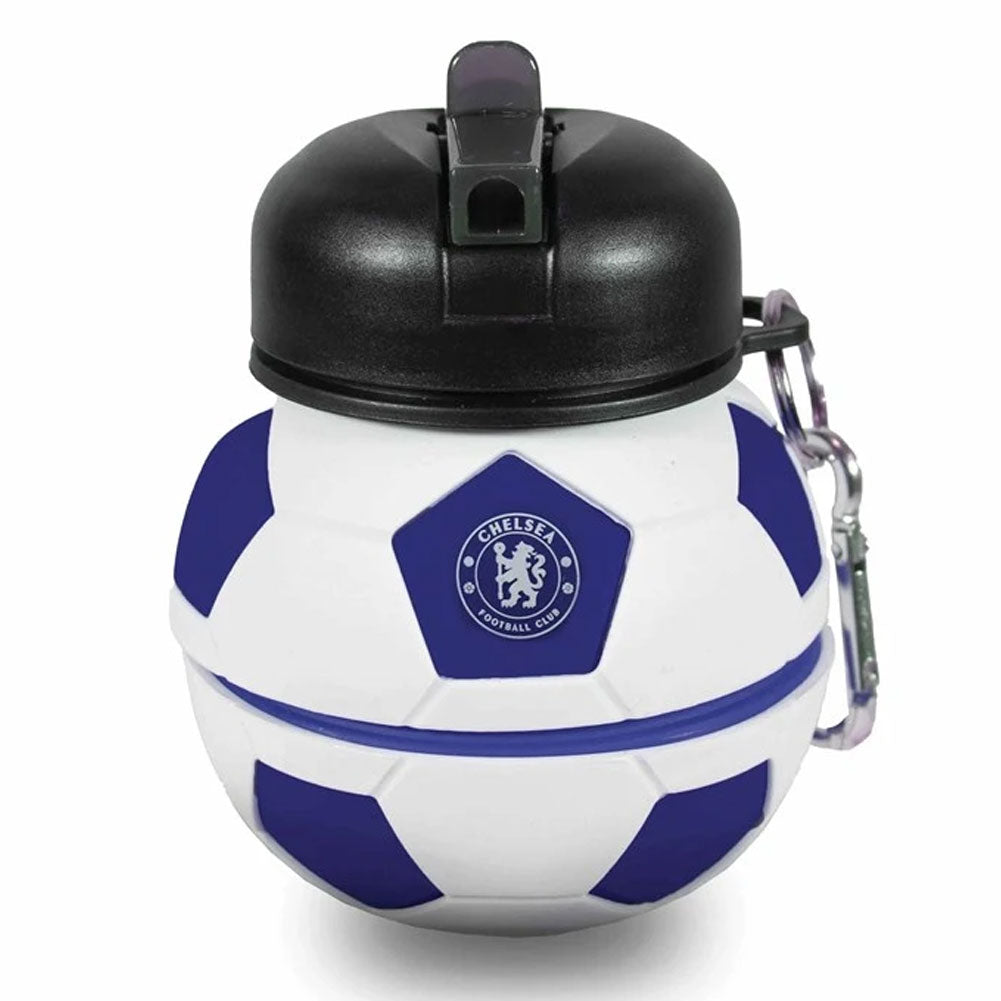 Chelsea FC Collapsible Football Drinks Bottle