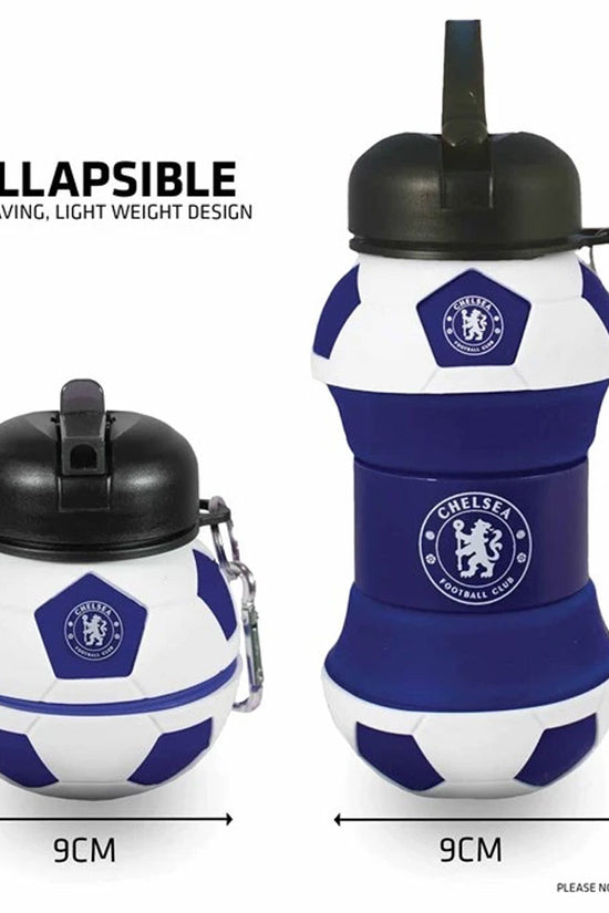 Chelsea FC Collapsible Football Drinks Bottle