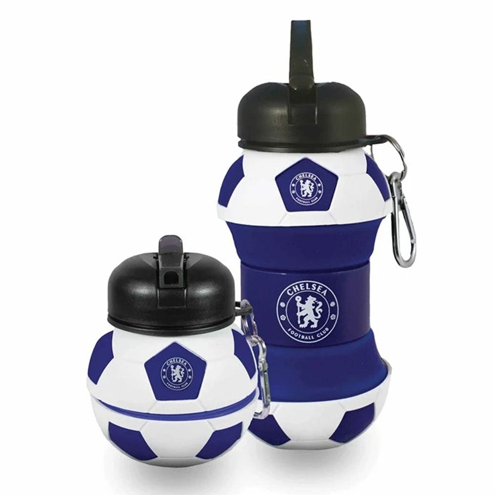 Chelsea FC Collapsible Football Drinks Bottle