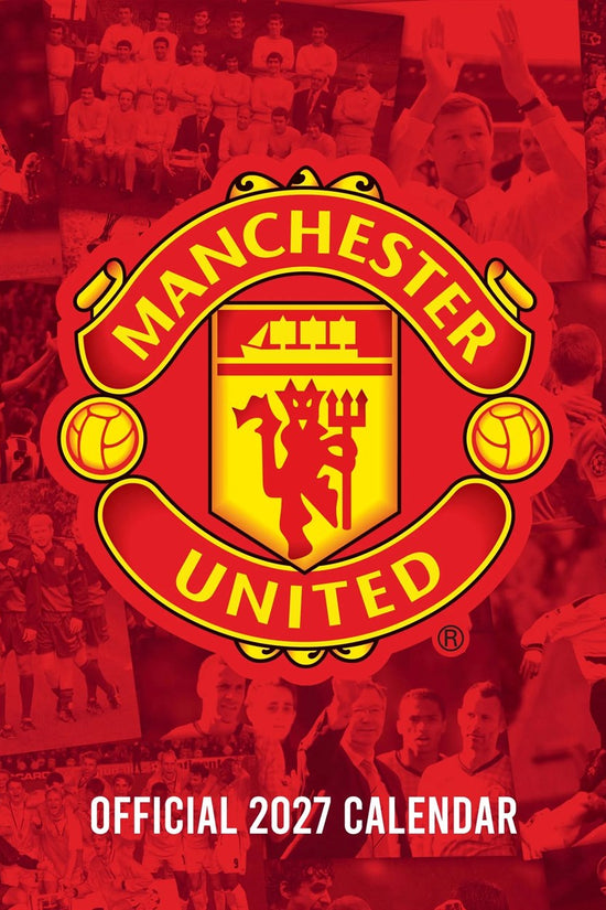 Manchester United FC Legends Square Calendar 2027