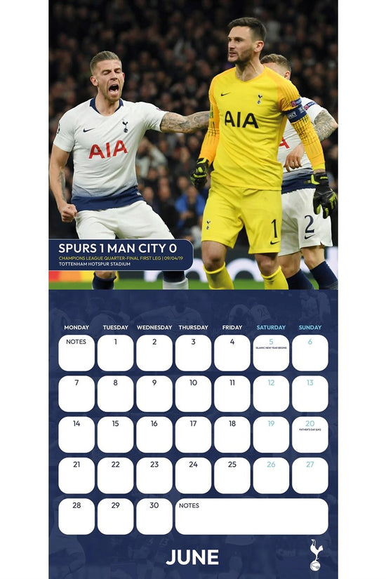 Tottenham Hotspur FC Legends Square Calendar 2027