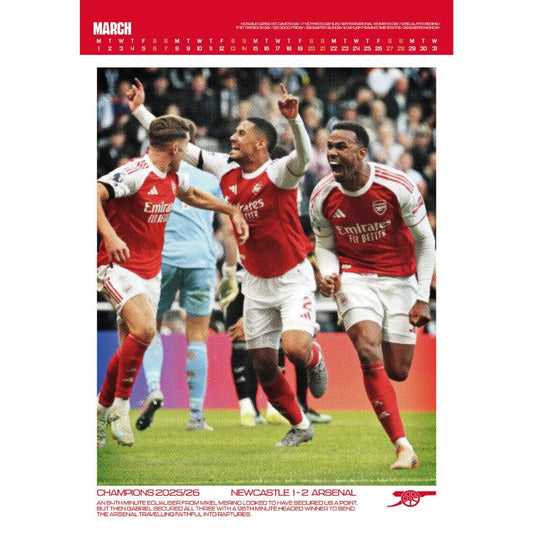 Arsenal FC Deluxe Calendar 2027