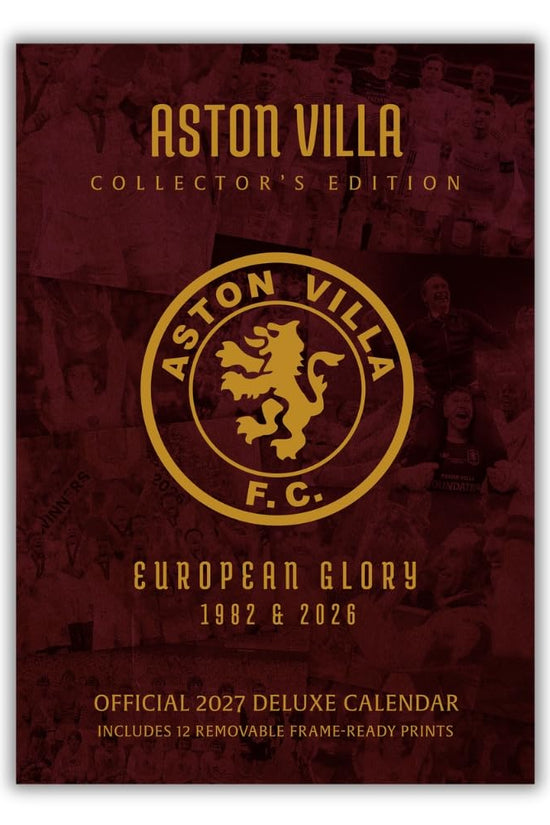 Aston Villa FC Deluxe Calendar 2027
