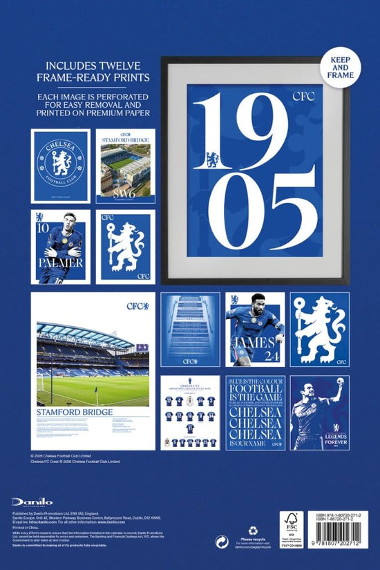 Chelsea FC Deluxe Calendar 2027