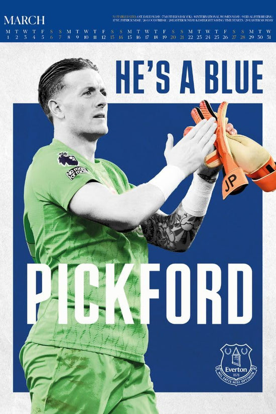 Everton FC Deluxe Calendar 2027