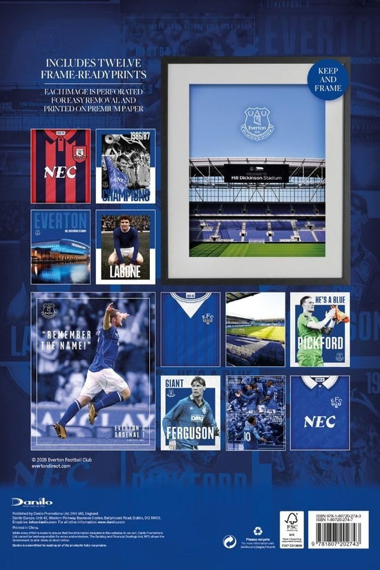 Everton FC Deluxe Calendar 2027