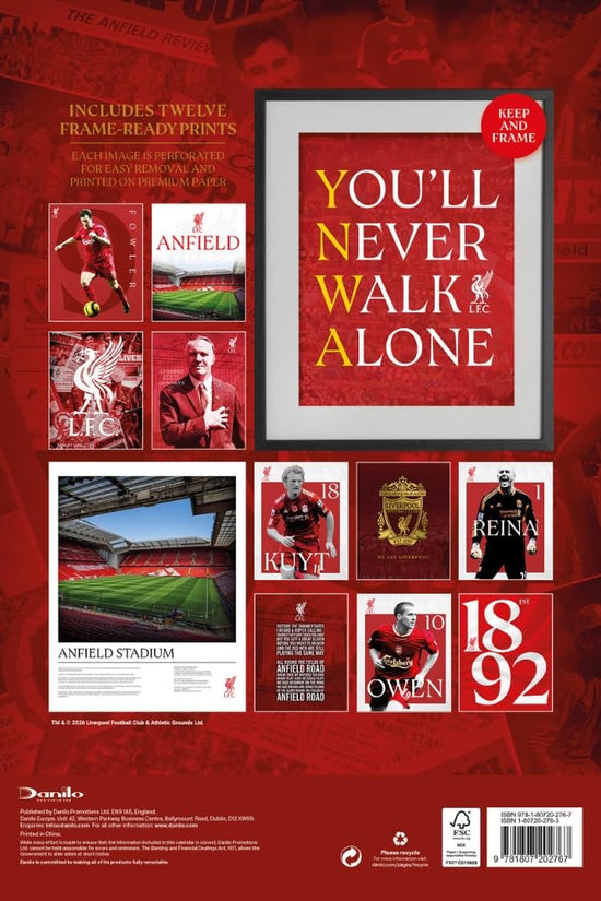Liverpool FC Deluxe Calendar 2027