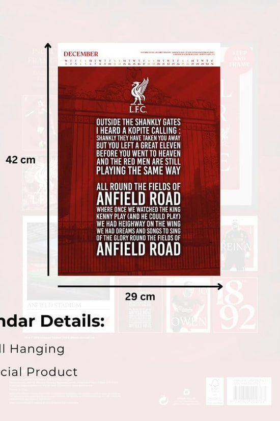 Liverpool FC Deluxe Calendar 2027