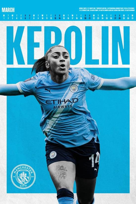 Manchester City FC Deluxe Calendar 2027