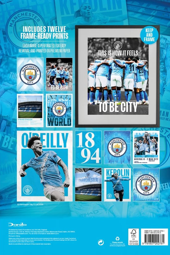 Manchester City FC Deluxe Calendar 2027