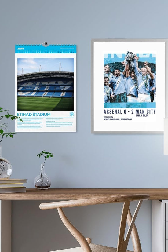 Manchester City FC Deluxe Calendar 2027