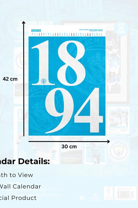 Manchester City FC Deluxe Calendar 2027