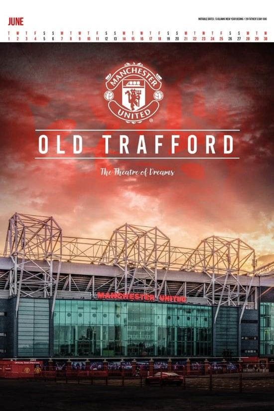Manchester United FC Deluxe Calendar 2027