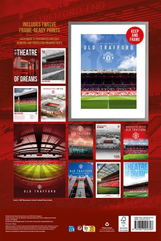 Manchester United FC Deluxe Calendar 2027