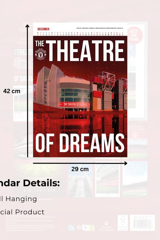 Manchester United FC Deluxe Calendar 2027