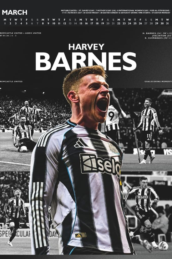 Newcastle United FC Deluxe Calendar 2027