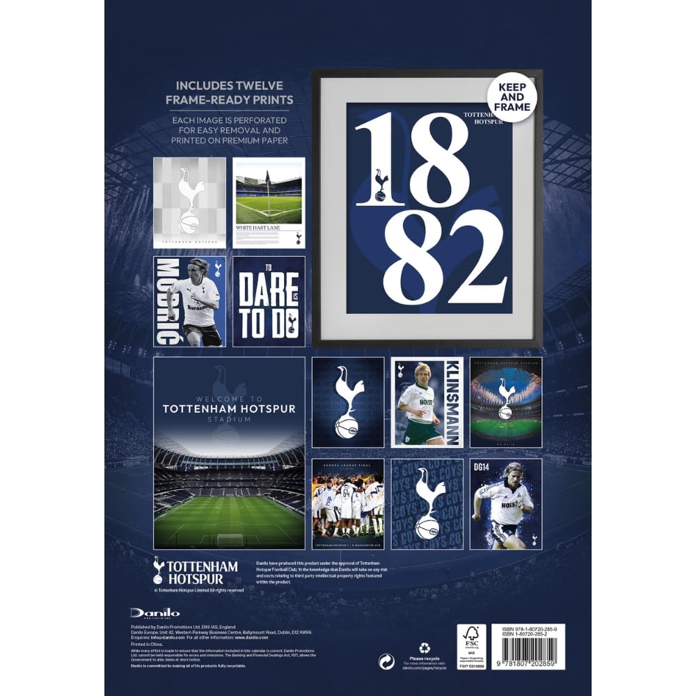 Tottenham Hotspur FC Deluxe Calendar 2027