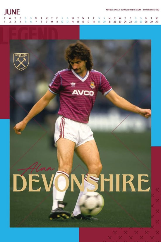 West Ham United FC Deluxe Calendar 2027