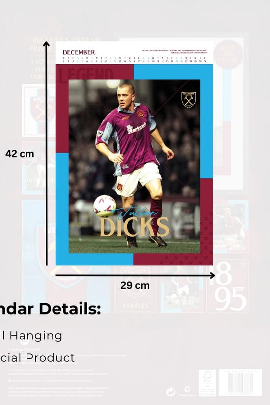 West Ham United FC Deluxe Calendar 2027