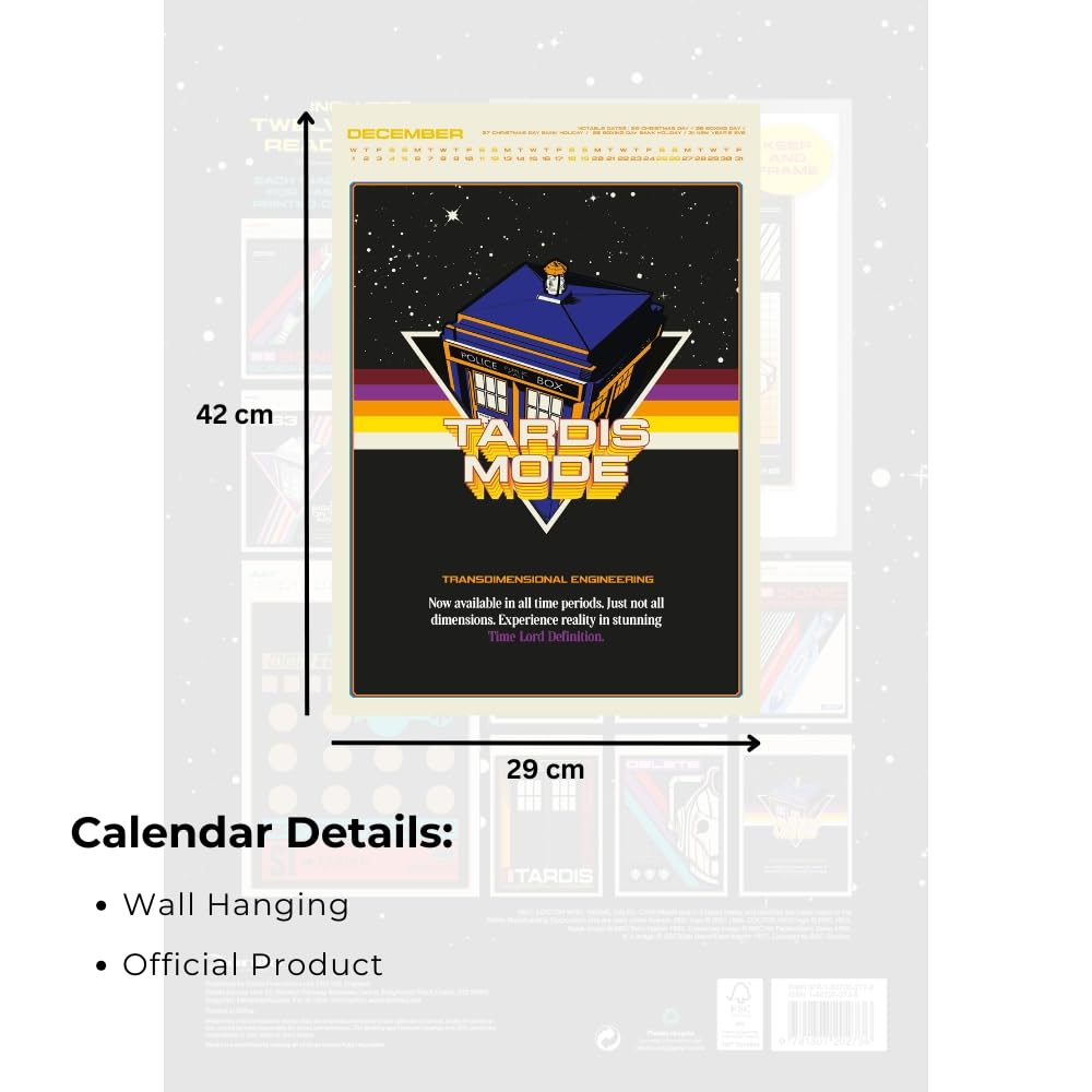 Doctor Who Deluxe Calendar 2027