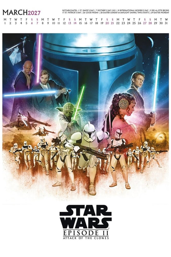 Star Wars Deluxe Calendar 2027