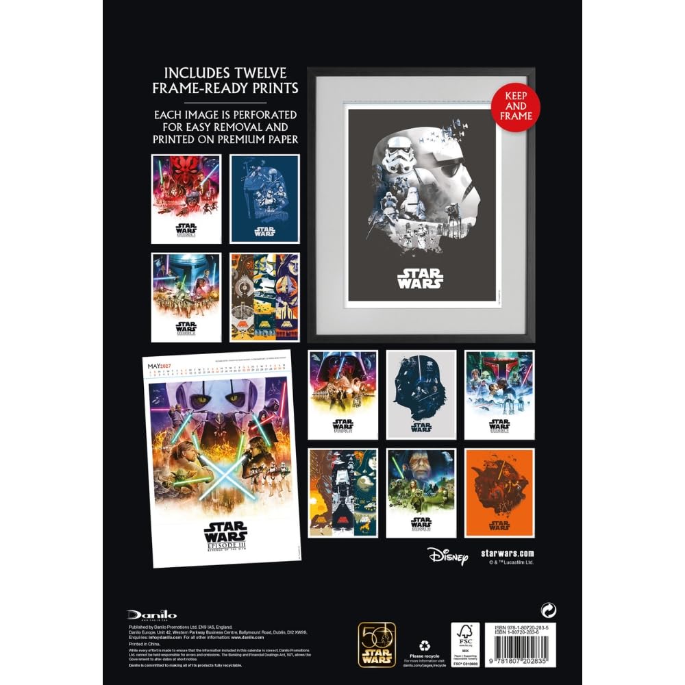 Star Wars Deluxe Calendar 2027