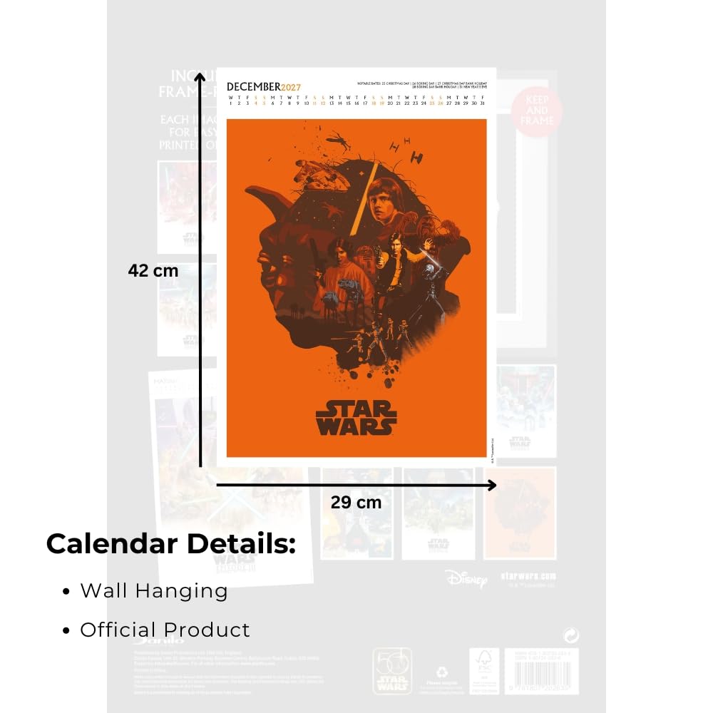 Star Wars Deluxe Calendar 2027