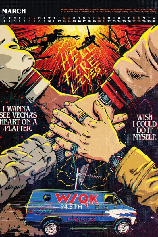 Stranger Things Deluxe Calendar 2027