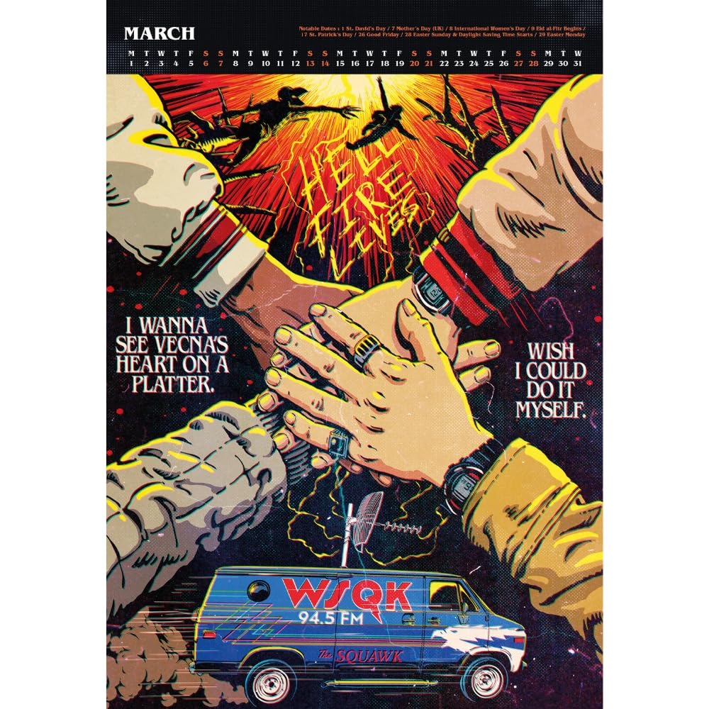 Stranger Things Deluxe Calendar 2027