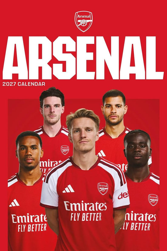 Arsenal FC A3 Calendar 2027