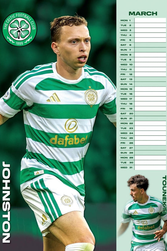 Celtic FC A3 Calendar 2027