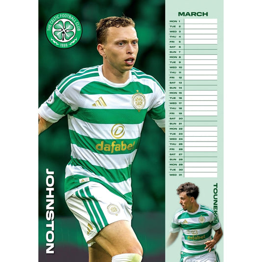 Celtic FC A3 Calendar 2027