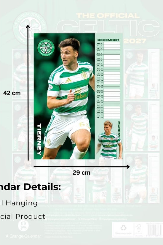 Celtic FC A3 Calendar 2027