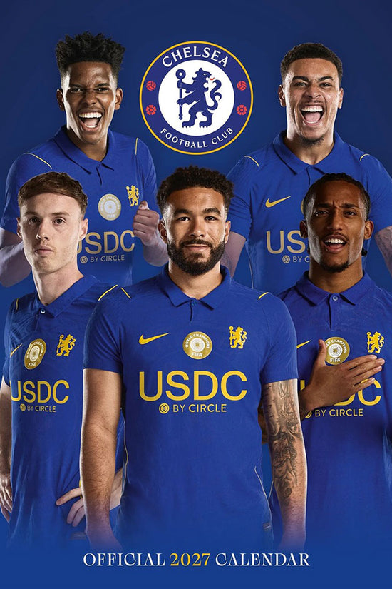 Chelsea FC A3 Calendar 2027