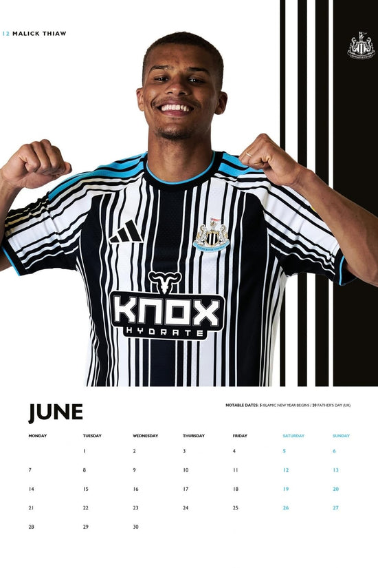 Newcastle United FC A3 Calendar 2027