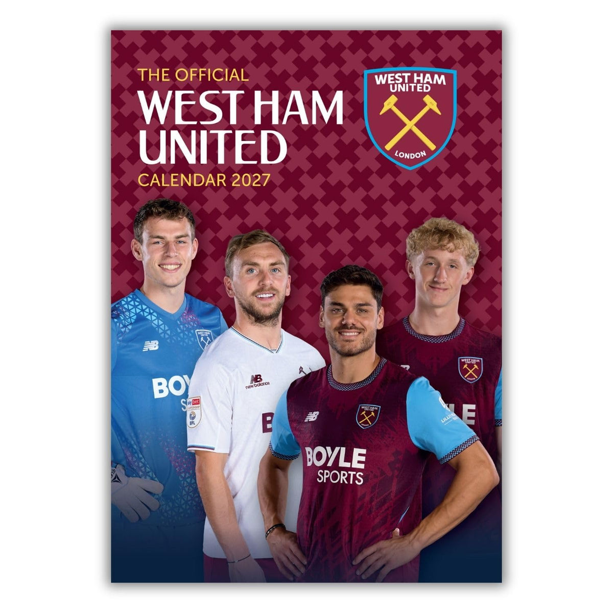 West Ham United FC A3 Calendar 2027