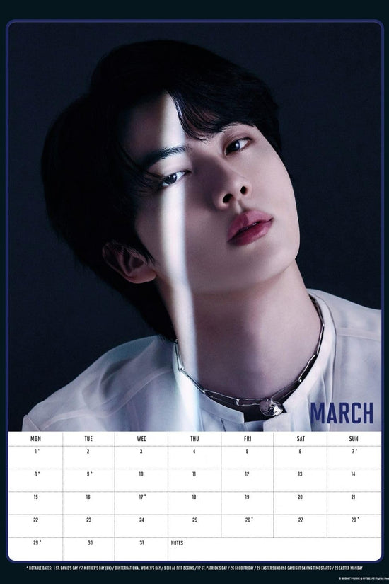 BTS A3 Calendar 2027