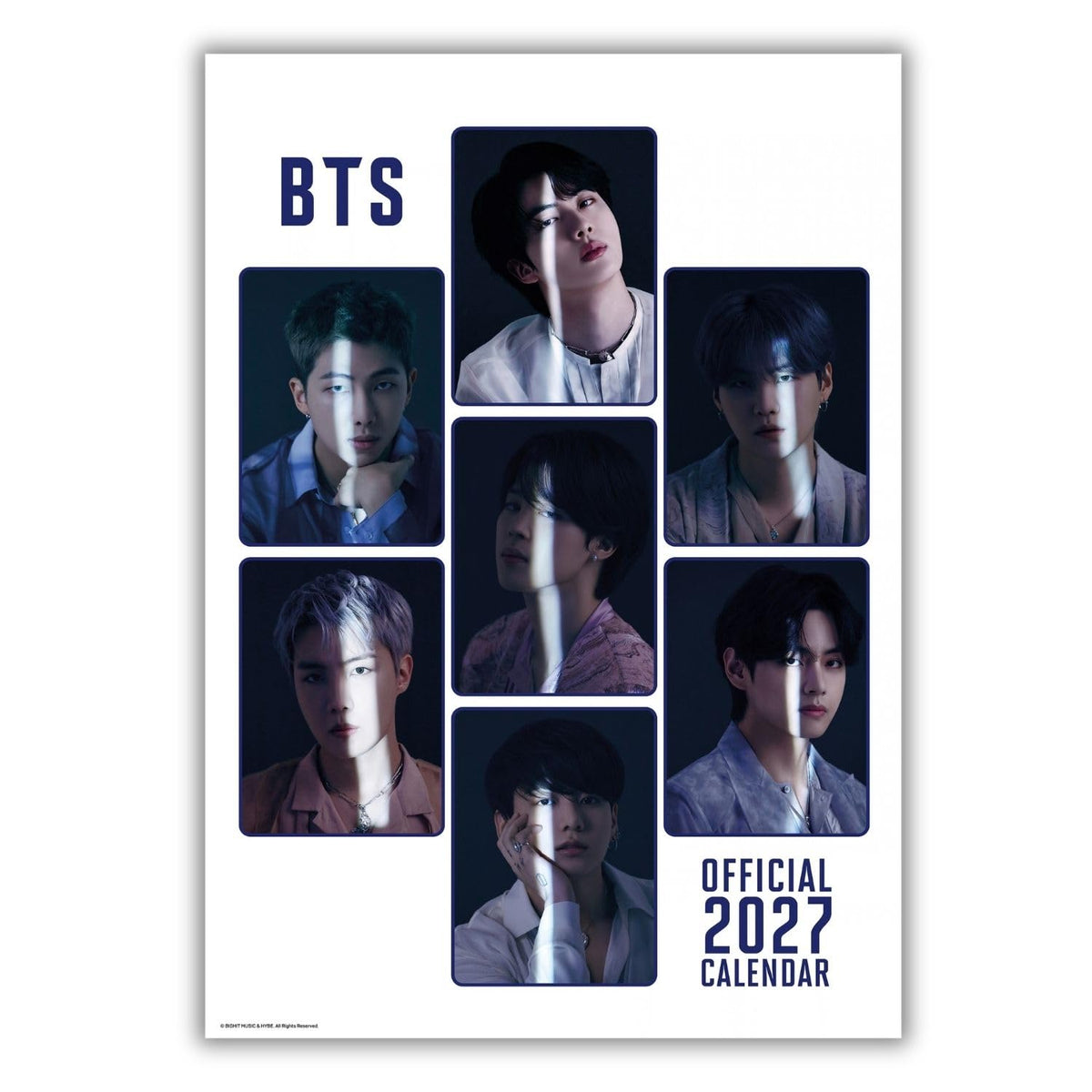 BTS A3 Calendar 2027