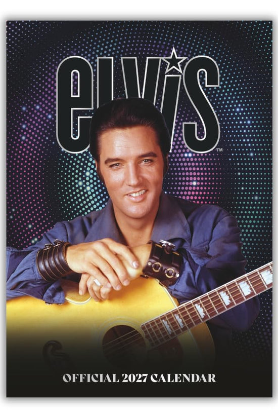 Elvis A3 Calendar 2027