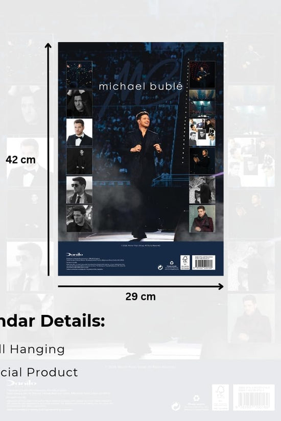 Michael Buble A3 Calendar 2027