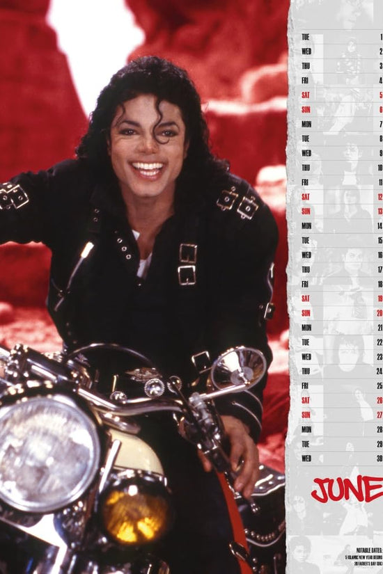 Michael Jackson A3 Calendar 2027