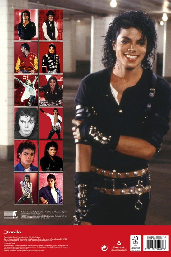 Michael Jackson A3 Calendar 2027